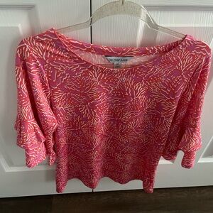 La mer luxe NWOT  Medium
pink, orange, white